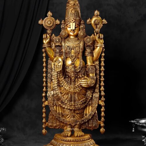 Big lord Balaji Brass Statue