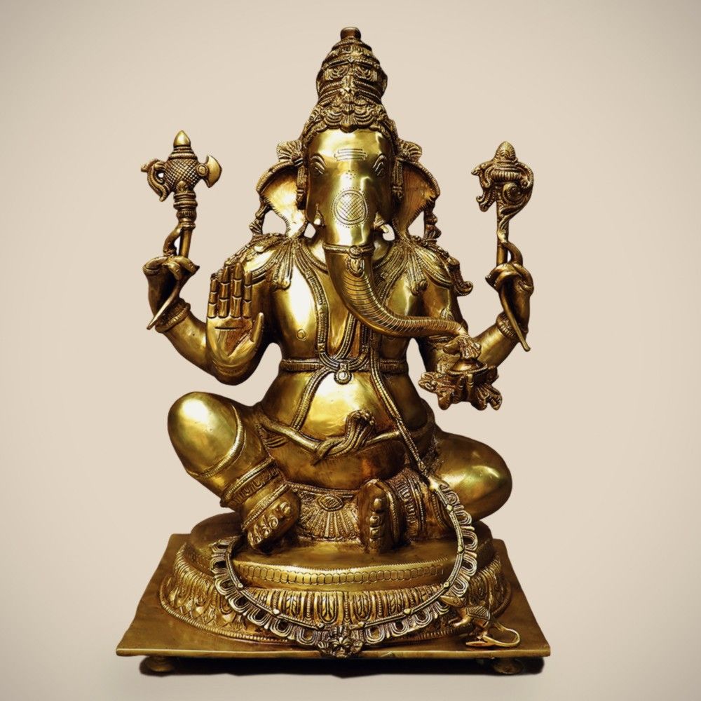 Brass_Sitting_Ganesh_Statue