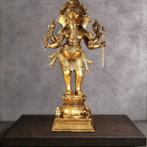 Dancing Nritya Ganesha Statue-26"