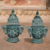 Shiv Parvati Musk Brass Decor