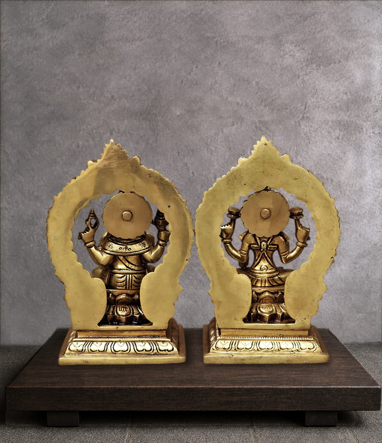4.5" Lakshmi Ganesh Statue - Image 2