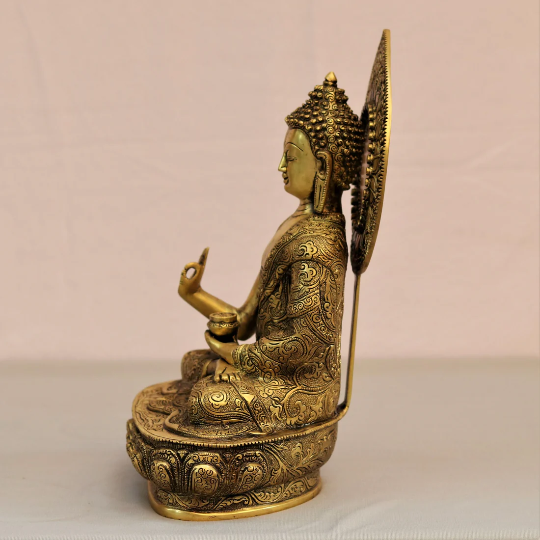 Artistic Buddha Statue - 12 inches - Image 2
