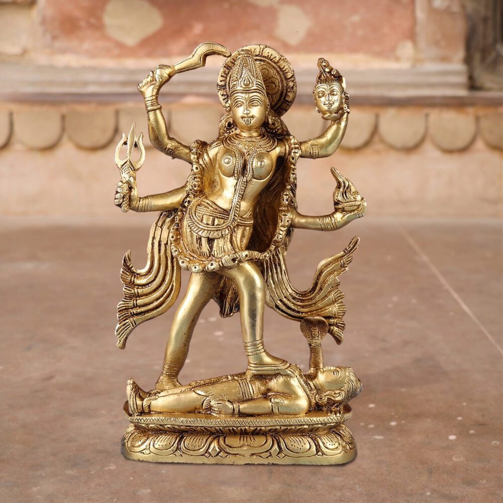 MaKali_Brass_Statue