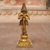 Standing Brass Hanuman Statue