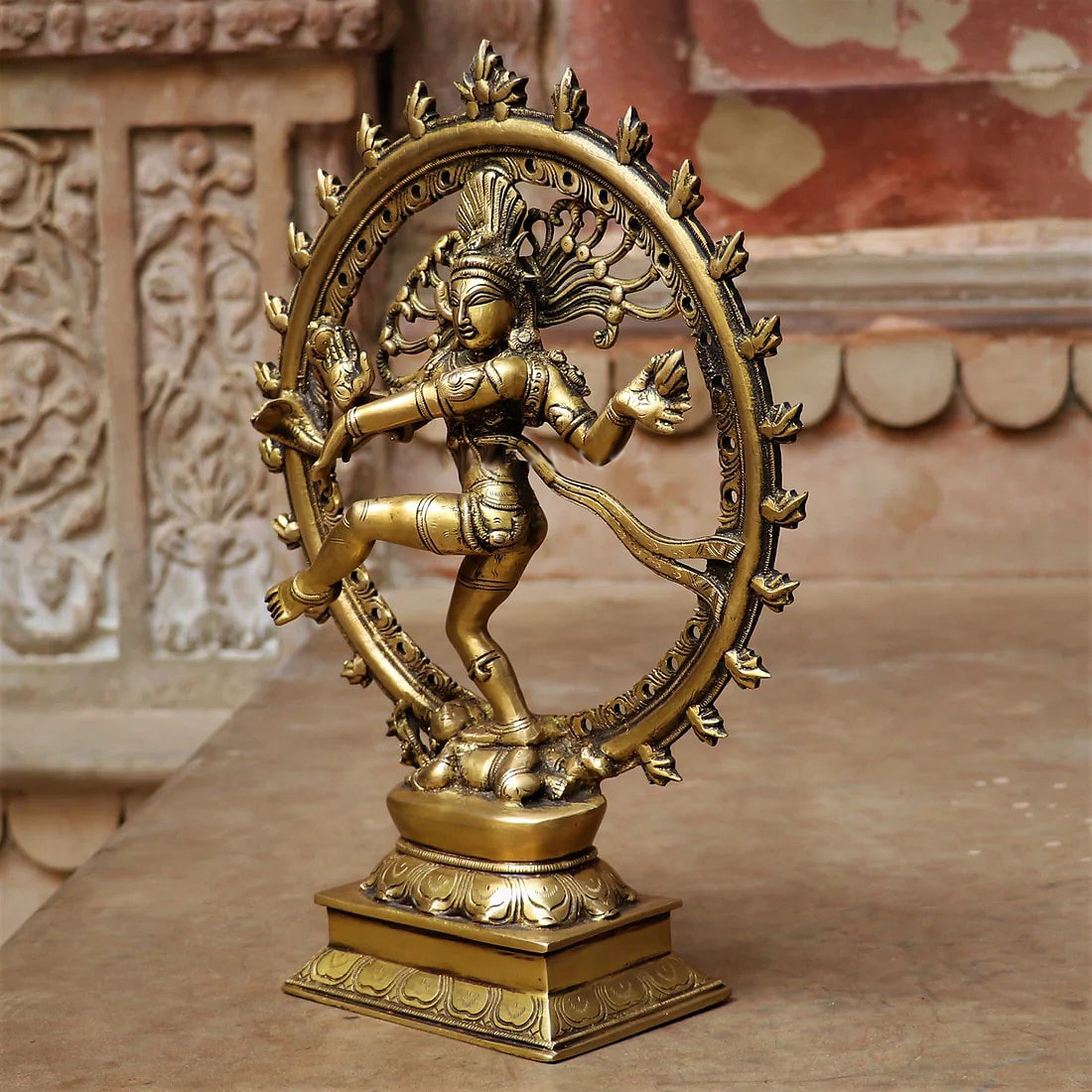 Nataraj Brass Idol -13" - Image 2