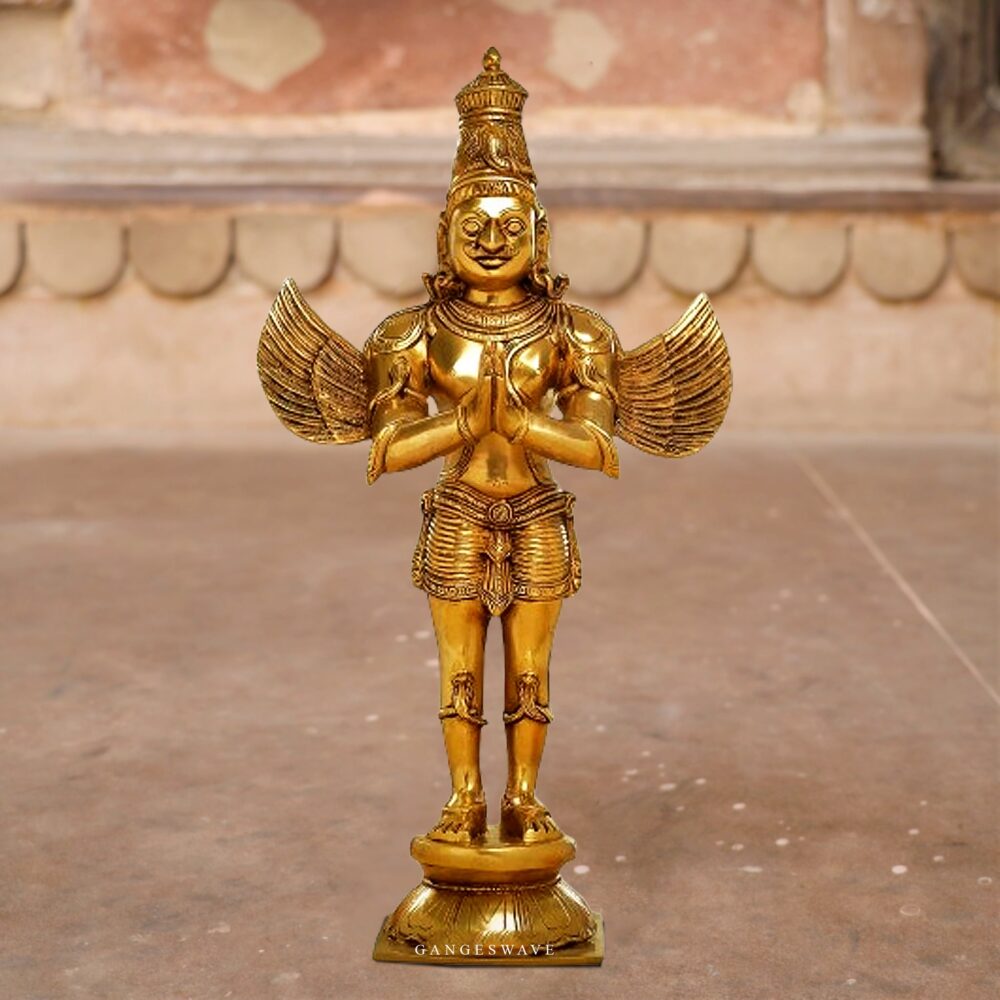 Brass Standing Garuda
