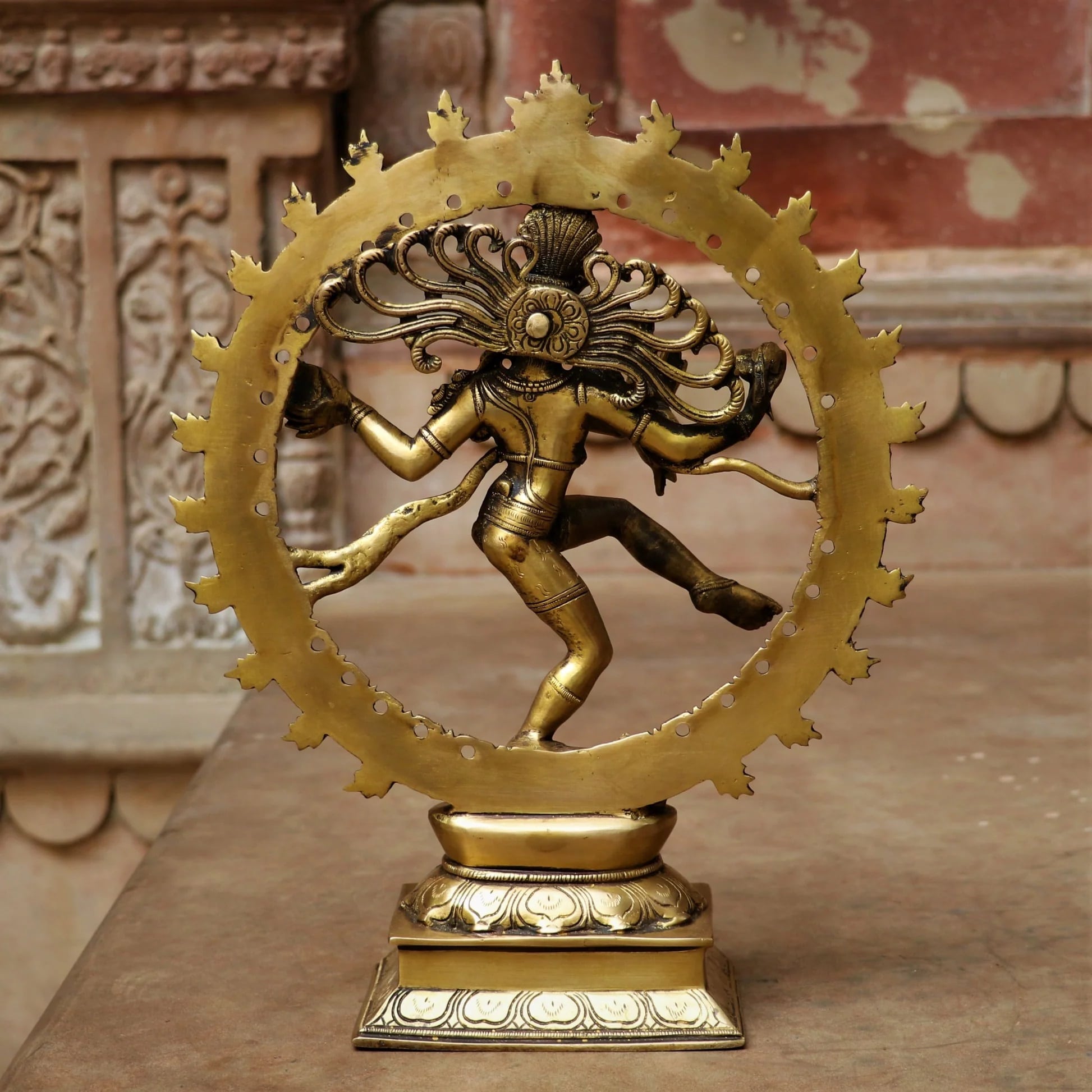 Nataraj Brass Idol -13" - Image 3
