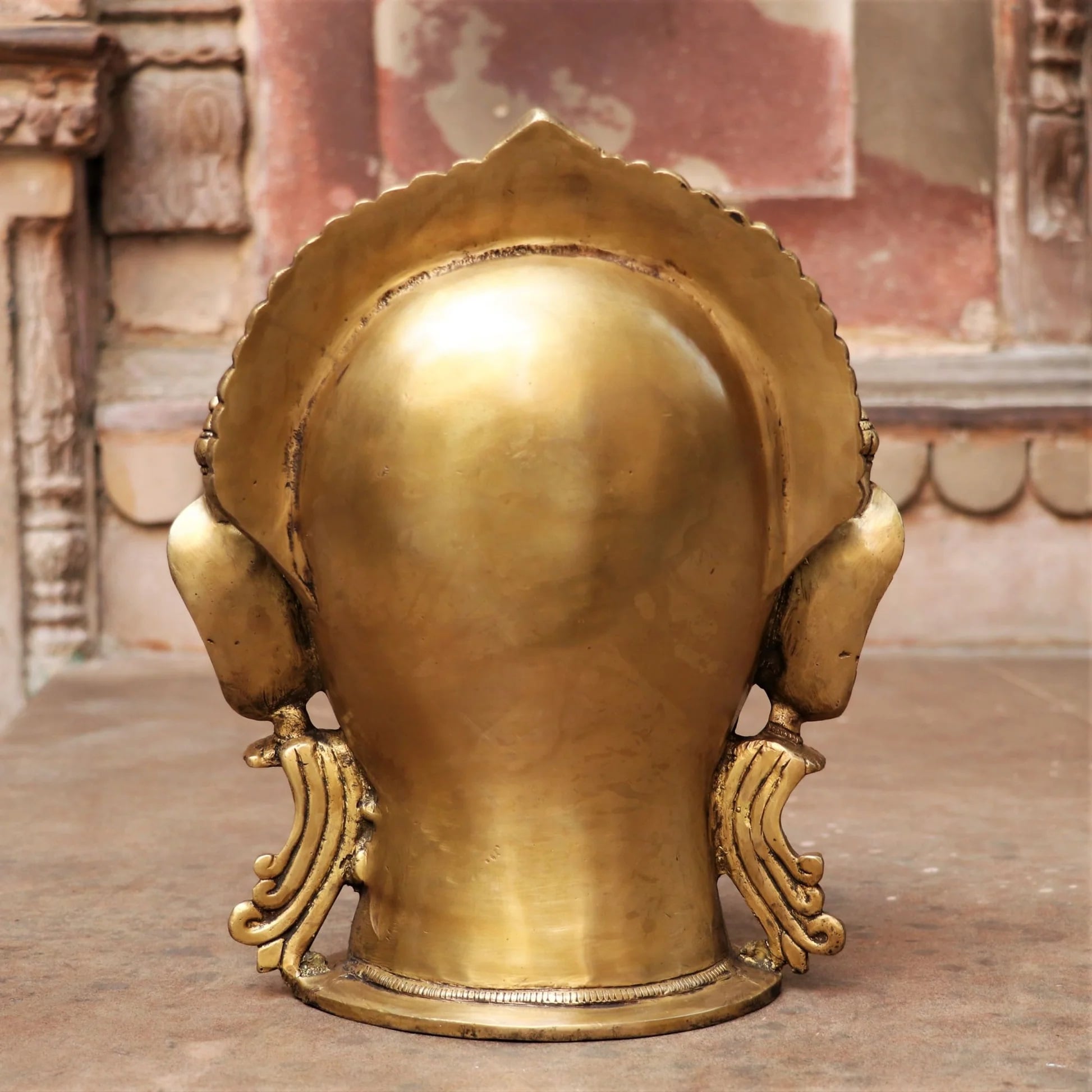 Brass Handcrafted Shiv-Gauri Face - Image 4