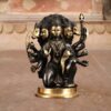 Black Brass Panchmukhi Hanuman Statue