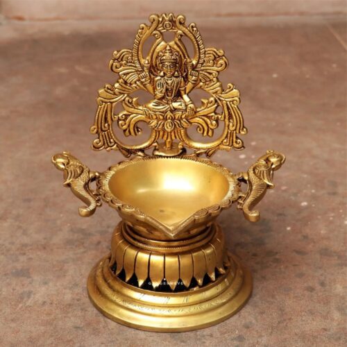 Sinlge_Brass_Lakshmi_Diya