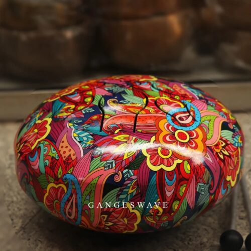 Colourful Hanpainted Musical Tongue Drum