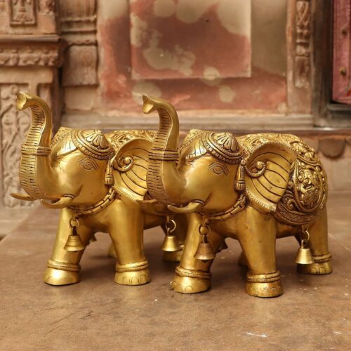 Elephant Brass Decor