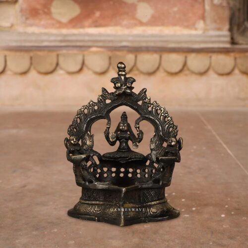 Vintage finished Deep Lakshmi Diya