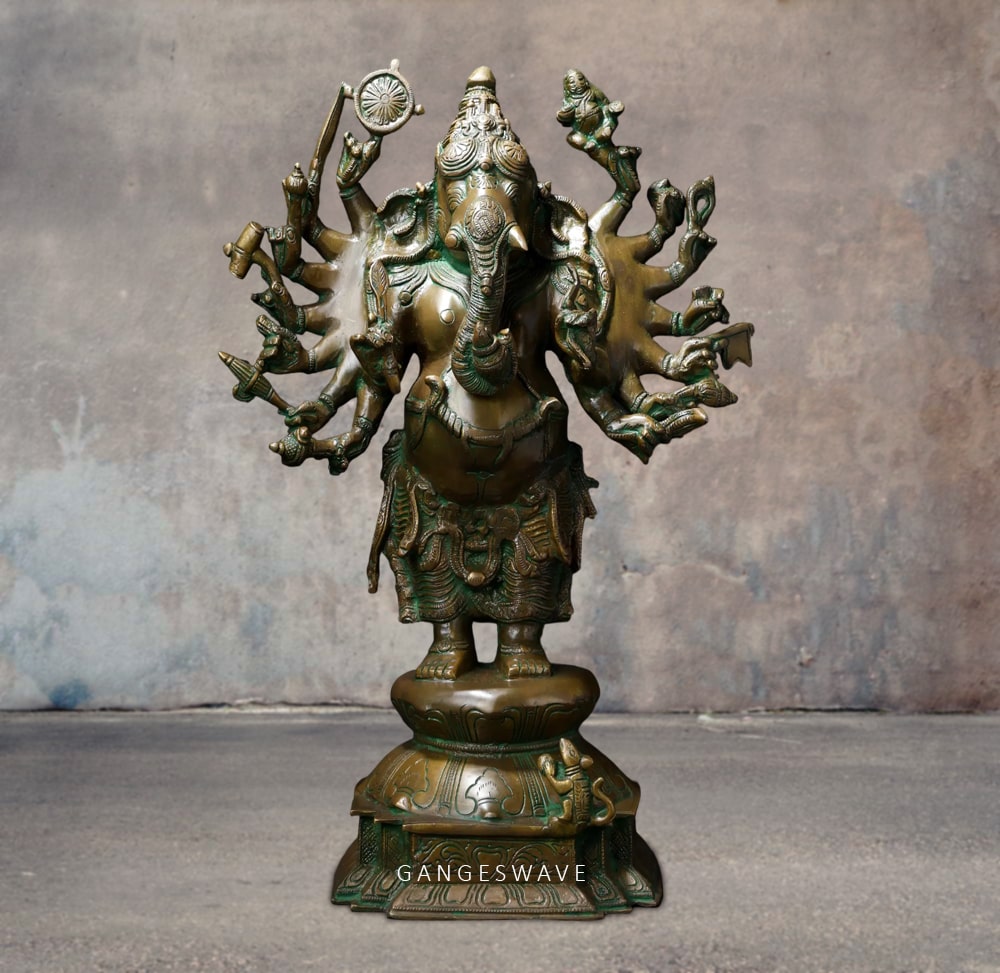 https://www.gangeswave.com/product/artistic-ganesh-brass-statue-19-inch