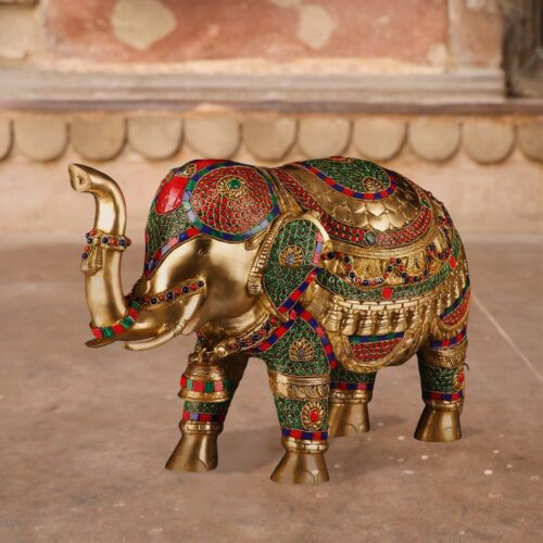 Elephant Brass Decor