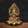Brass Ganesh Oil Lamp
