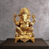 Ganesh Brass Murti - 11 inch