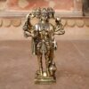 Standing Panchmukhi Brass Statue