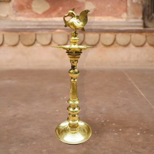 Unique Brass Long Oil Lamp