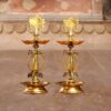 Sankha Chakra Brass Depam