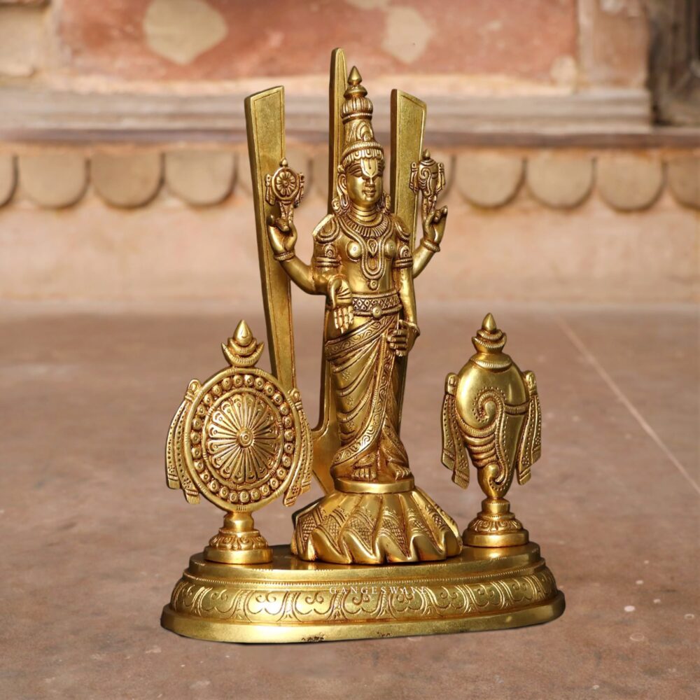 Tirupati Balaji Brass Statue
