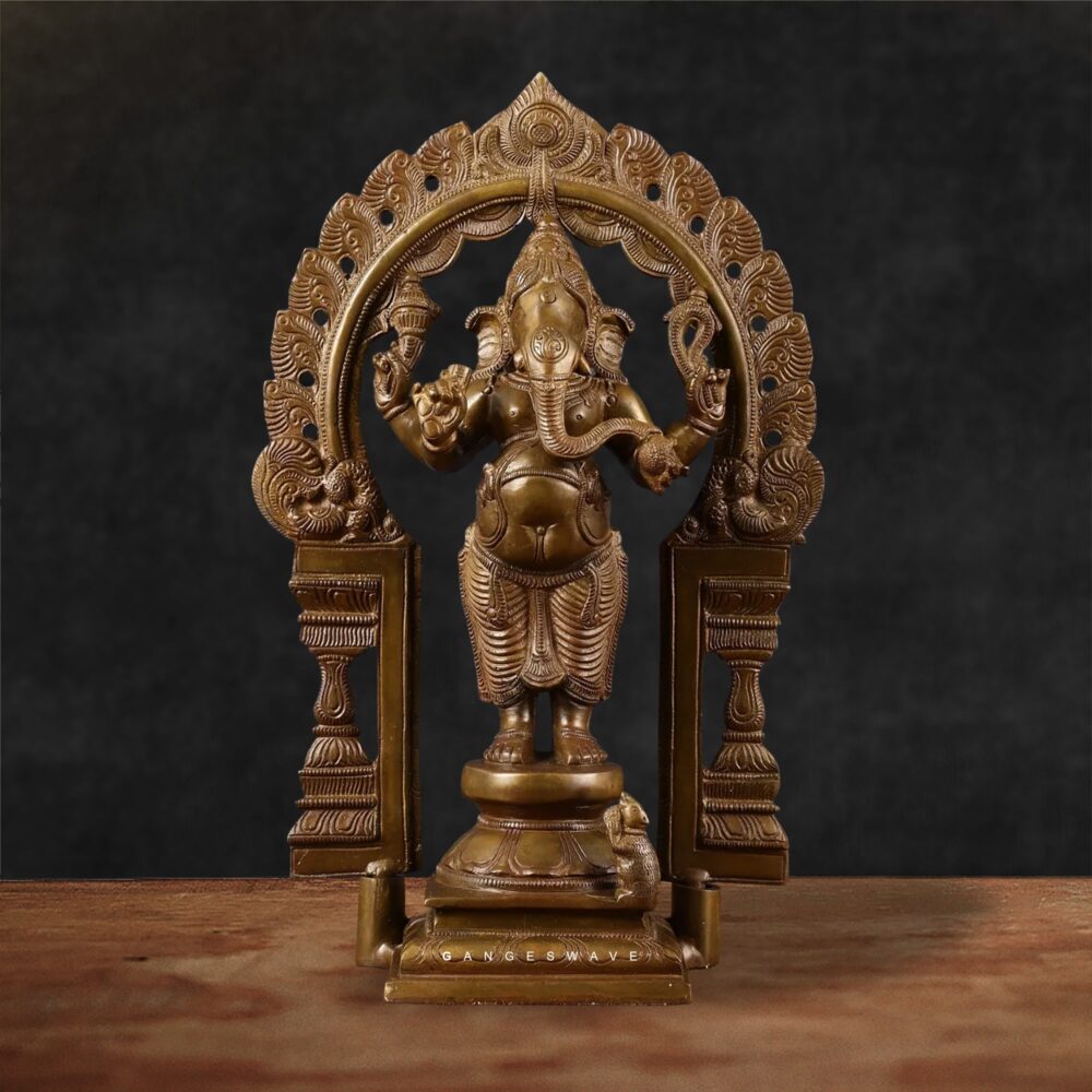 Unique Brass Ganesh Statue