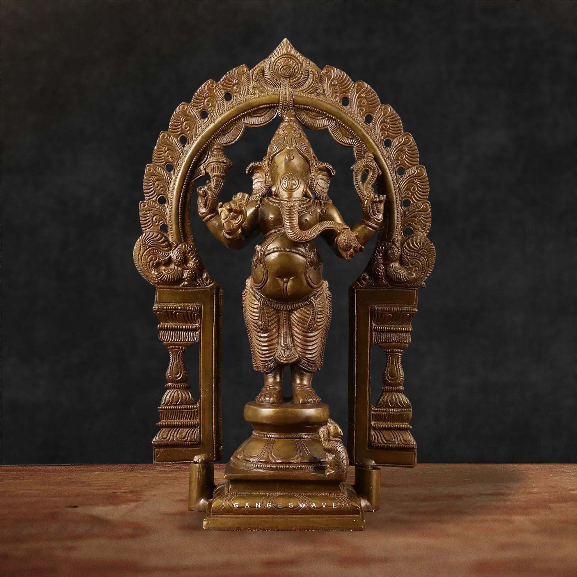 Unique Brass Ganesh Statue