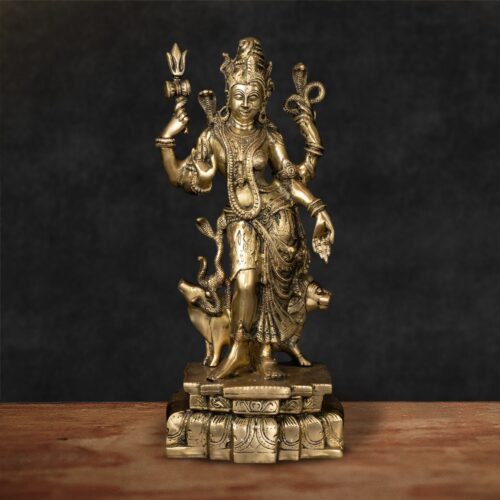 Ardhanariswar Brass Statue