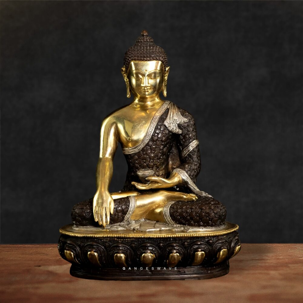 Artistic Brass Buddha Statue