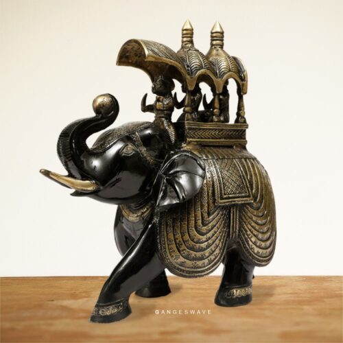 Artistic Brass Elephant Decor