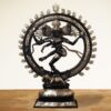 Black antique finished Natraj Brass Statue