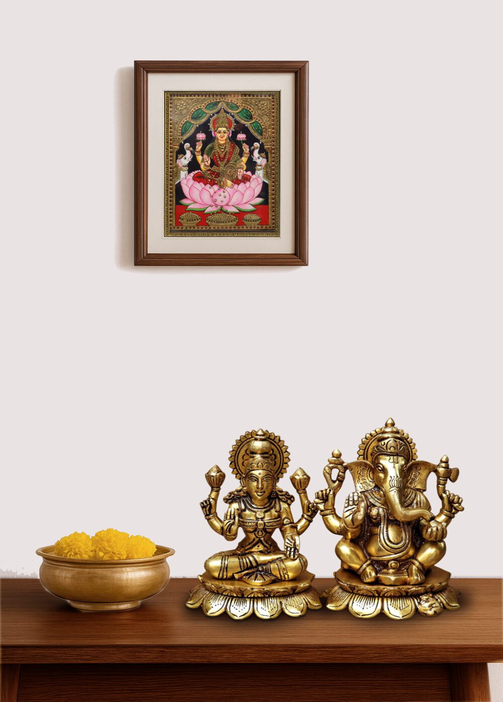 Small Lakshmi Ganesh Murti