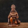 Red Brass Hanuman Statue