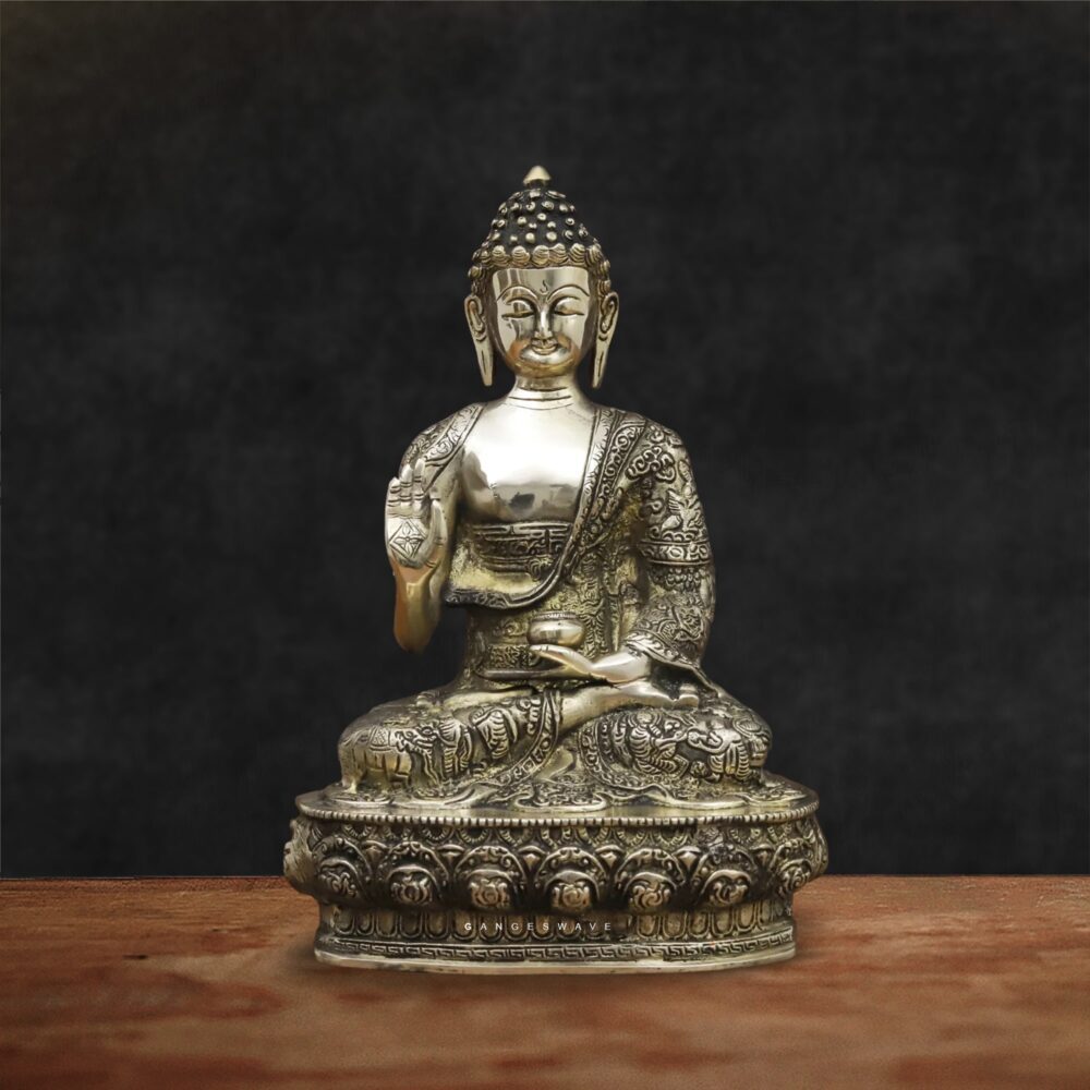 Small Brass Buddha Statue