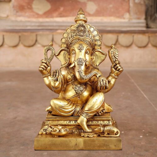 Ganesh Brass Murti for home