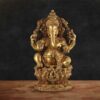 Superfine Brass Ganesh Statue