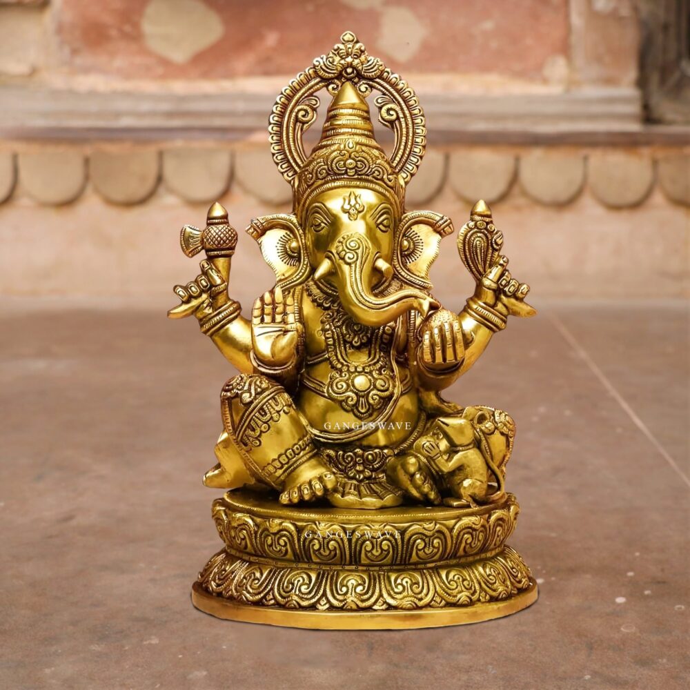 Brass Ganesh Statue
