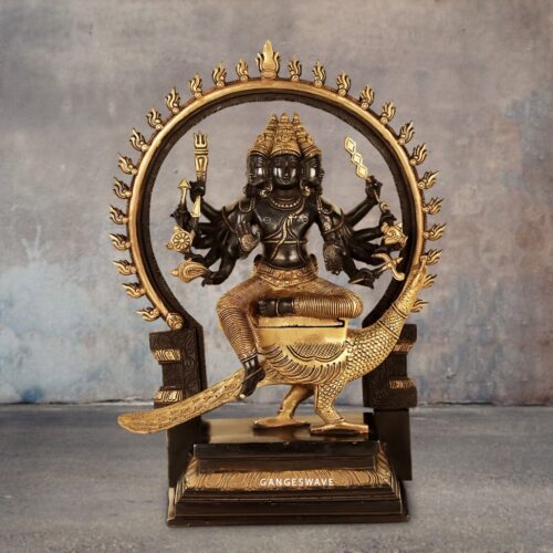 Superfine Brass Murugan Idol
