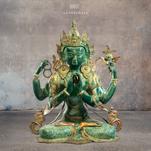 Vintage finished Tara Statue