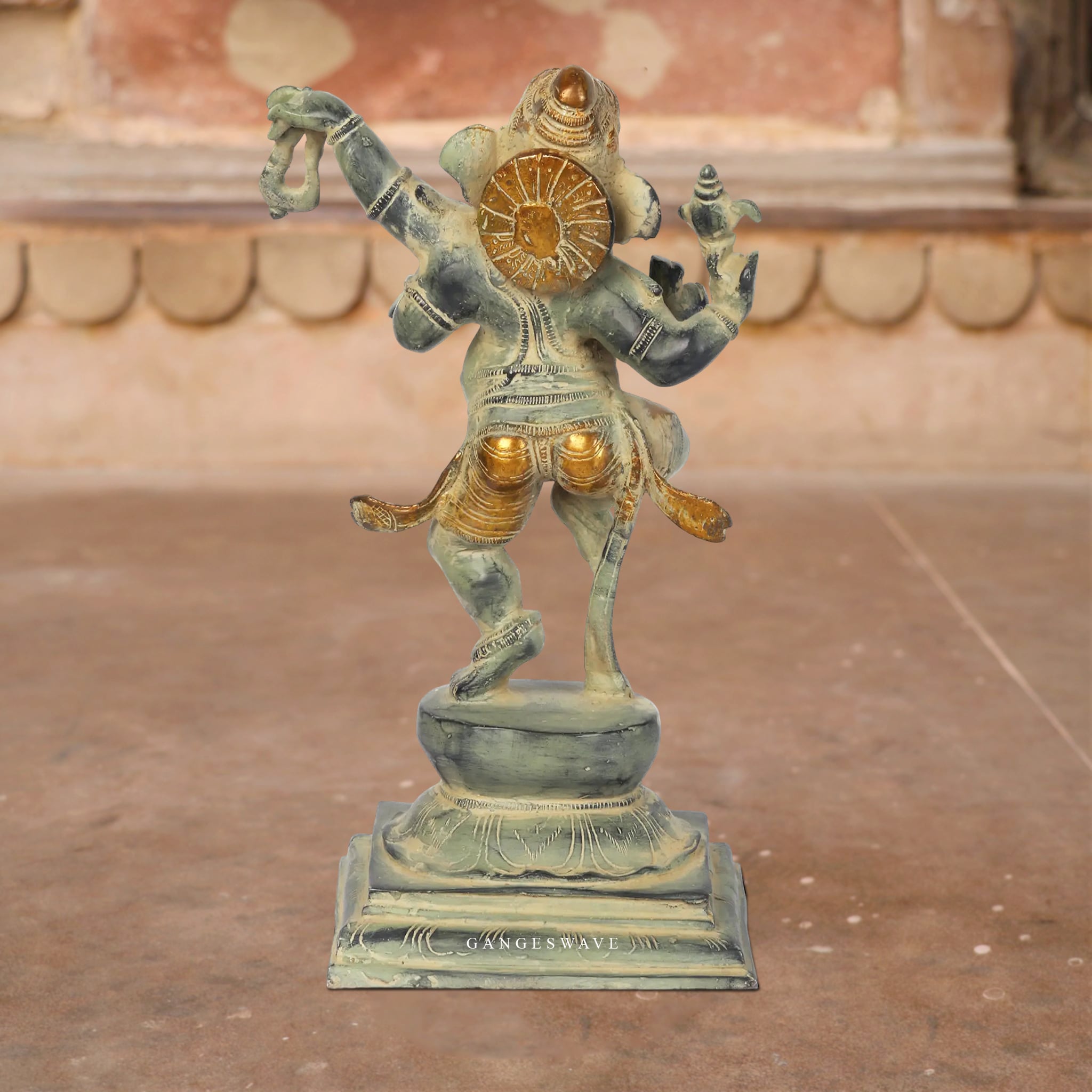 Vintage Finished Nritya Ganesh - Image 4