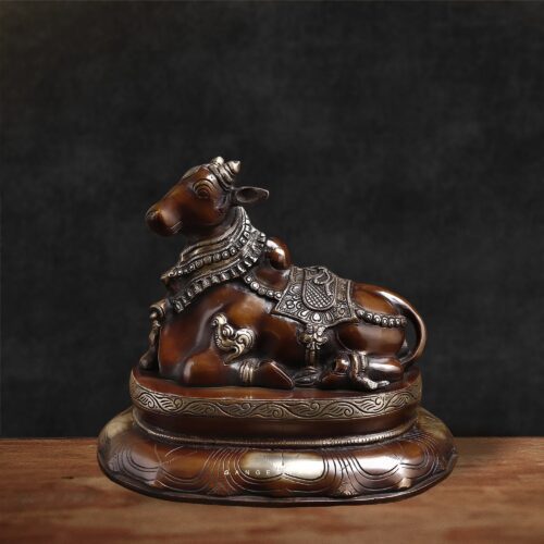 Nandi Brass Statue