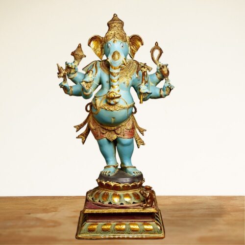 https://www.gangeswave.com/product/vintage-finished-chola-sculpted-ganesh-brass-statue-36-inches