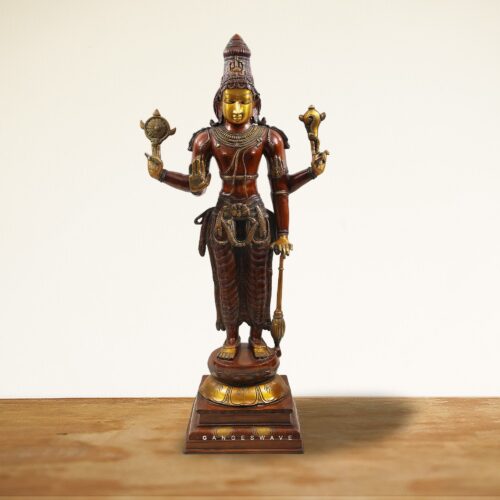Brass Vishnu Statue