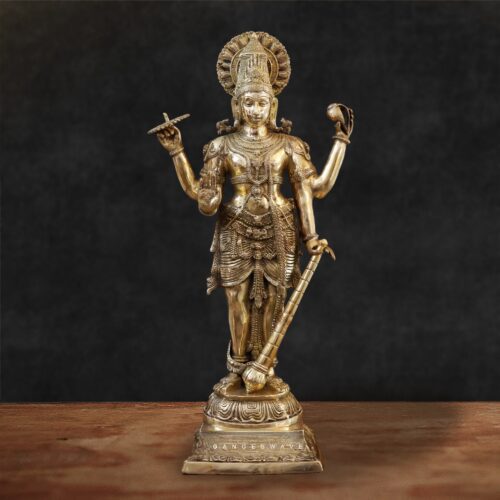 Brass Vishnu Statue