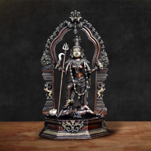 Ma Kali Brass Statue