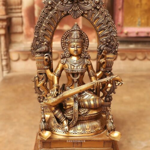 Lakshmi Brass Statue