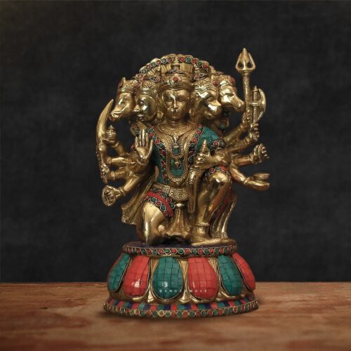Brass Hanuman Statue