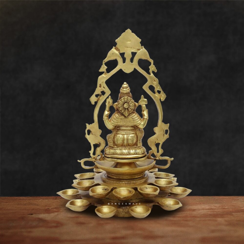 Ganesh Brass Diya