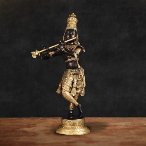 Black Krishna Statue