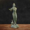 Krishna Brass Statue playing flute
